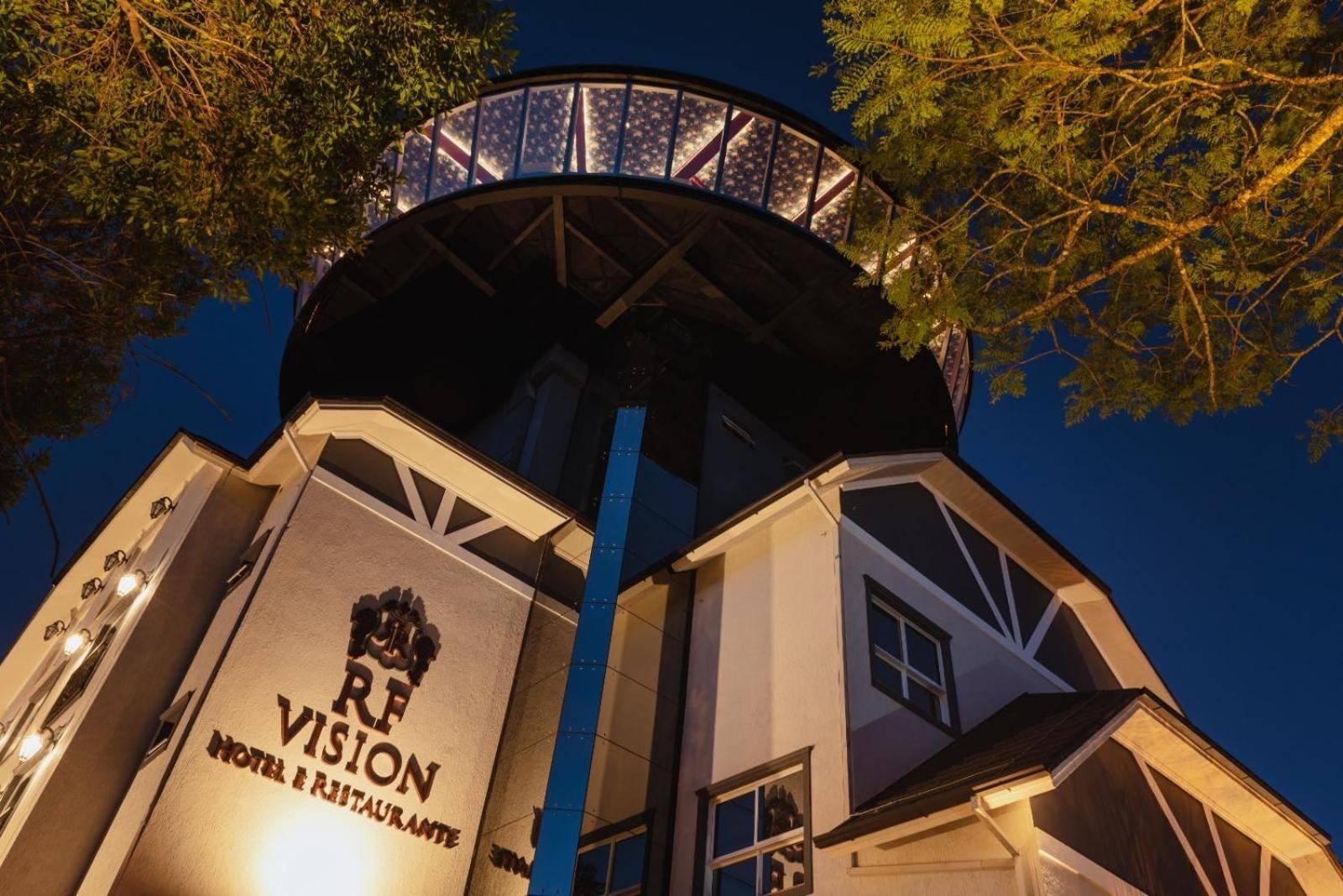 Hotel E Restaurante Giratorio Rf Vision - A Melhor Vista 360 De Gramado Exterior photo